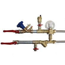DANTEX Узел обвязки фанкойла с балансировочным клапаном DF-3WVBI 3/4 Kvs (6.0)